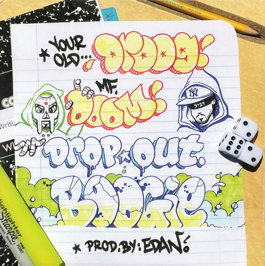 Your Old Droog, MF Doom : Dropout Boogie (7", Single)