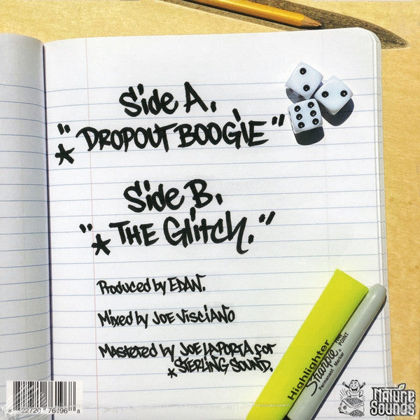 Your Old Droog, MF Doom : Dropout Boogie (7", Single)