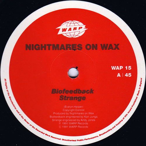 Nightmares On Wax : A Case Of Funk (12", EP)