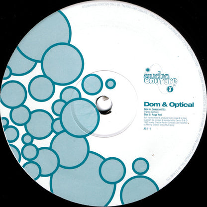 Dom & Roland & Optical : Quadrant Six (Fierce Remix) / Rage Roll (12")