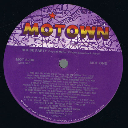 Various : House Party (Original Motion Picture Soundtrack) (LP, Comp)