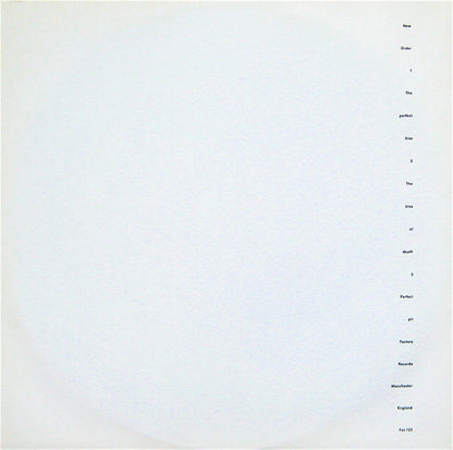 New Order : The Perfect Kiss (12", Single, Yel)