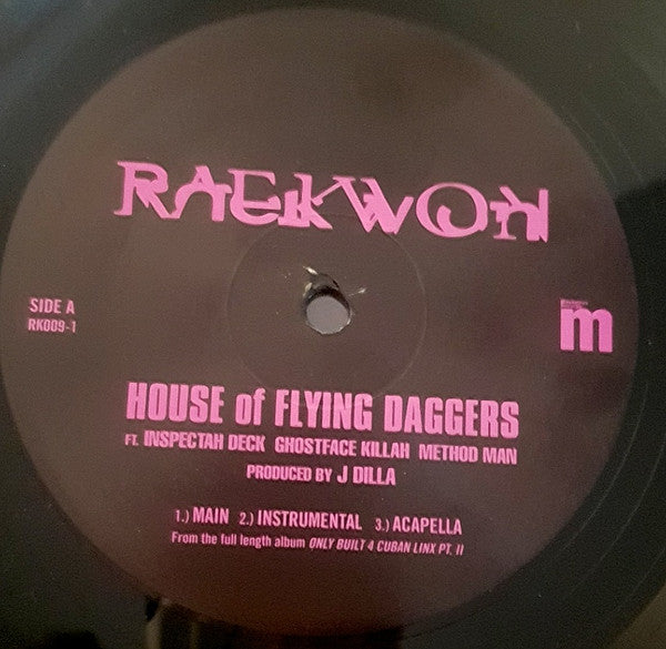 Chef Raekwon* : House Of Flying Daggers / 10 Bricks (12", Ltd)
