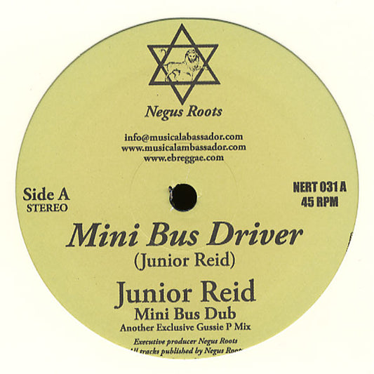Junior Reid / Horace Martin : Mini Bus Driver / Repatriation (10")