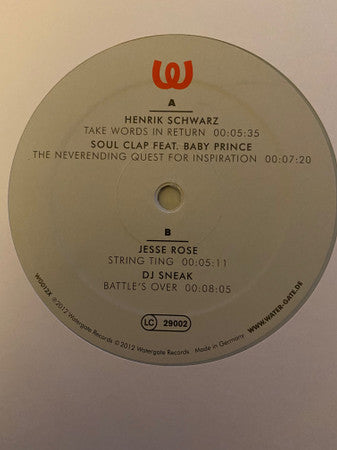 Various : Watergate X Ten Years Anniversary Box (3x12", Promo, Gre)
