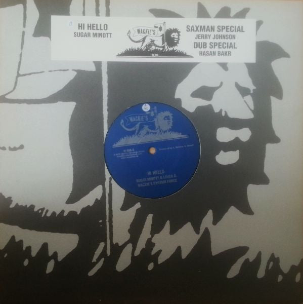Sugar Minott & Lover D. / Jerry Johnson / Hasan Bakr : Hi Hello (12", RE)