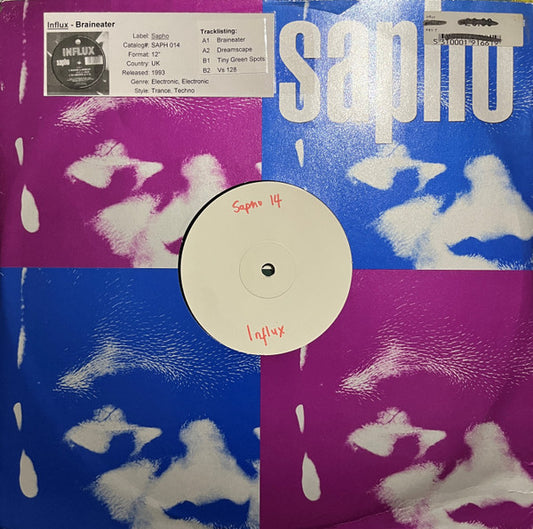 Influx : Braineater (12", W/Lbl)