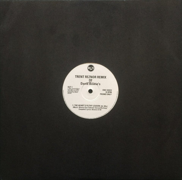 David Bowie : The Hearts Filthy Lesson (Alt. Mix) (12", S/Sided, Promo)