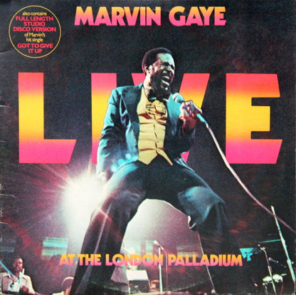 Marvin Gaye : Live At The London Palladium (2xLP, Album)