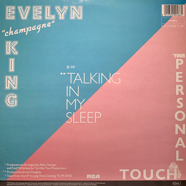 Evelyn King : Your Personal Touch (12", Maxi)