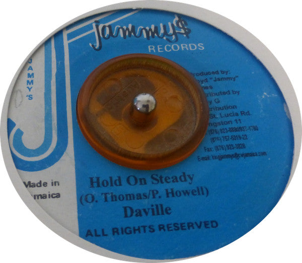 Da'Ville : Hold On Steady (7")