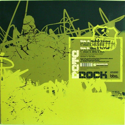 Pete Rock : Nothin' Lesser / Give It To Y'all (12")