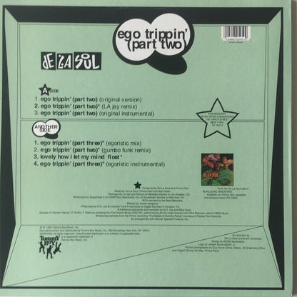 De La Soul : Ego Trippin' (Part Two) (12", Single)