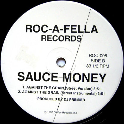 Sauce Money : Against The Grain (12")