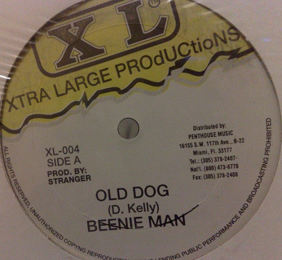 Beenie Man : Old Dog (12")