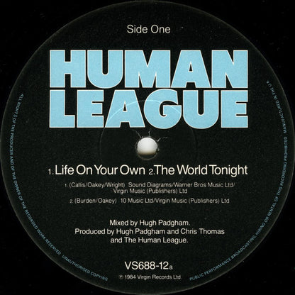 Human League* : Life On Your Own (12", Single)