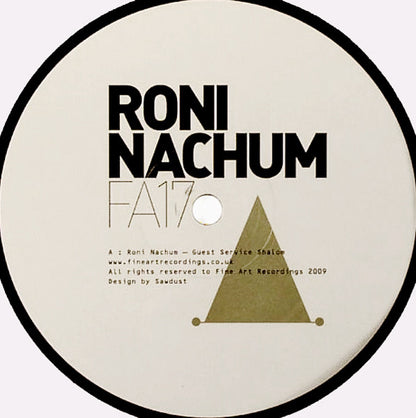 Roni Nachum : Guest Service Shalom (10")