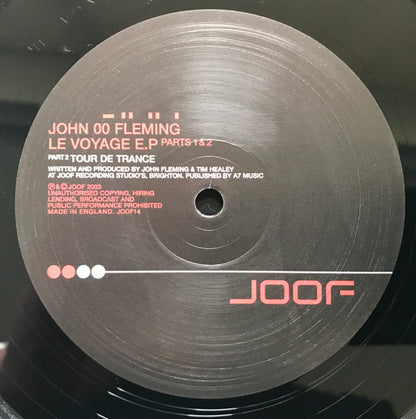 John '00' Fleming : Le Voyage E.P Parts 1 & 2 (12", EP)
