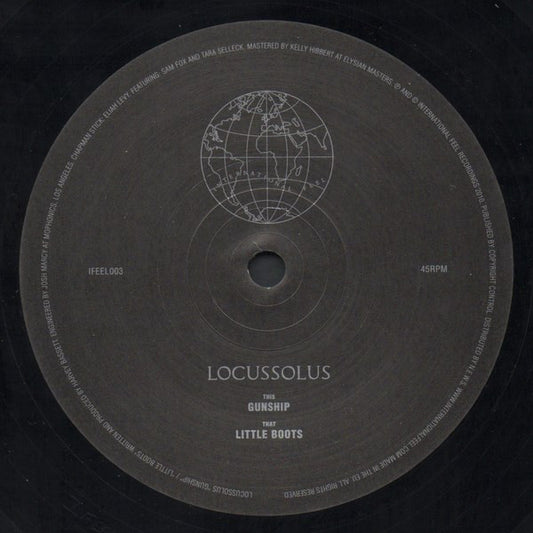 Locussolus : Gunship / Little Boots (12")