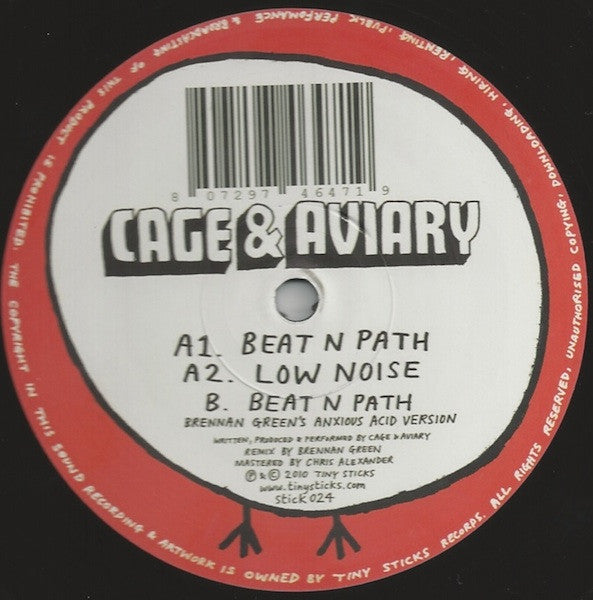 Cage & Aviary : Beat N Path (12")
