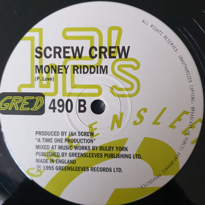 Mykal Rose* / General TK* / Screw Crew : Money / How Them Fi Stop You (12")