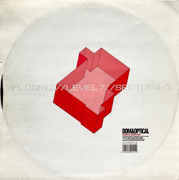Dom* & Optical : Quadrant Six / Concrete Shoes (12")