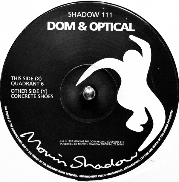Dom* & Optical : Quadrant Six / Concrete Shoes (12")