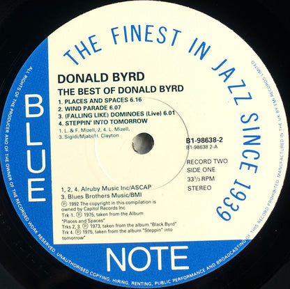 Donald Byrd : The Best Of Donald Byrd (2xLP, Comp)