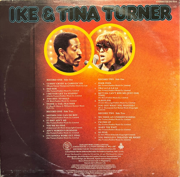 Ike & Tina Turner : Souled From The Vaults (2xLP, Comp)