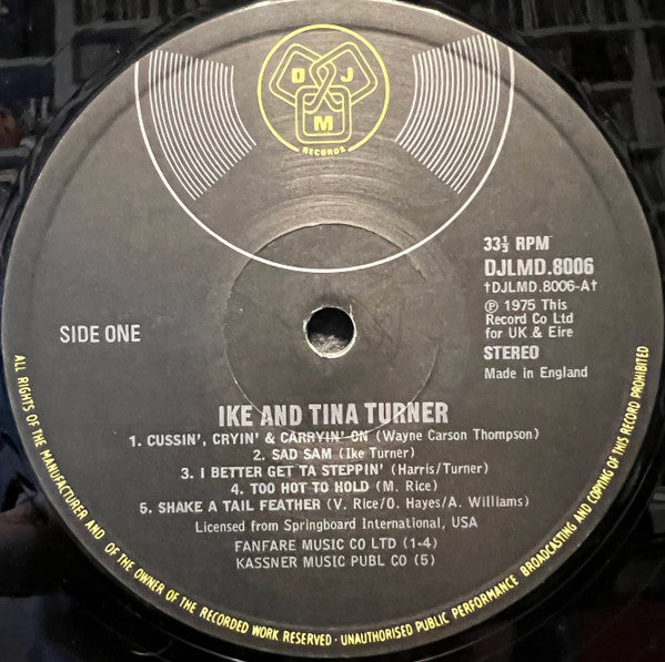 Ike & Tina Turner : Souled From The Vaults (2xLP, Comp)