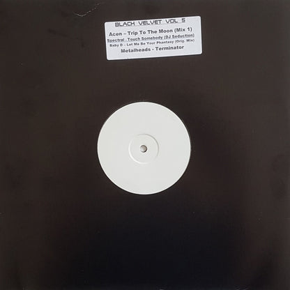 Various : Black Velvet Vol 5 (12", Unofficial, W/Lbl)