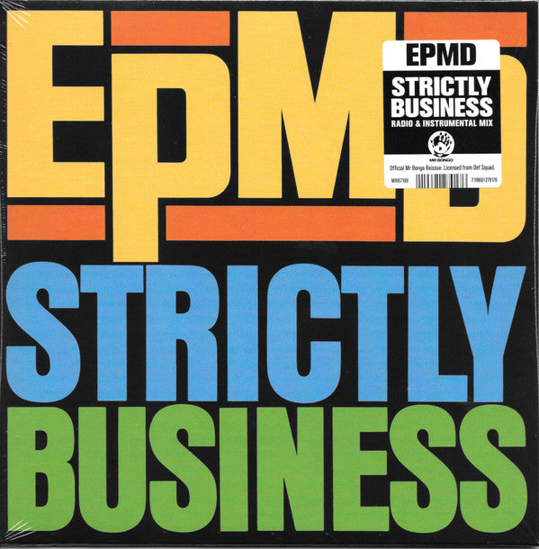EPMD : Strictly Business (7", Single, RE)