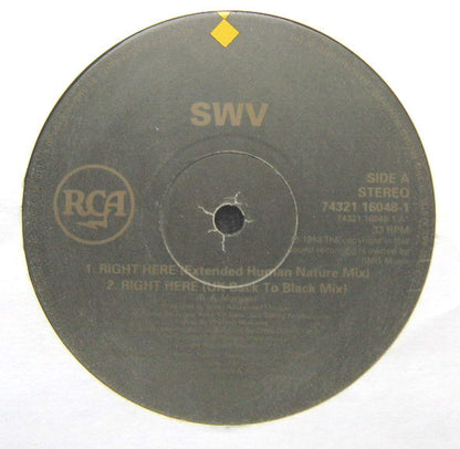 SWV : Right Here (Human Nature Mix) (12")