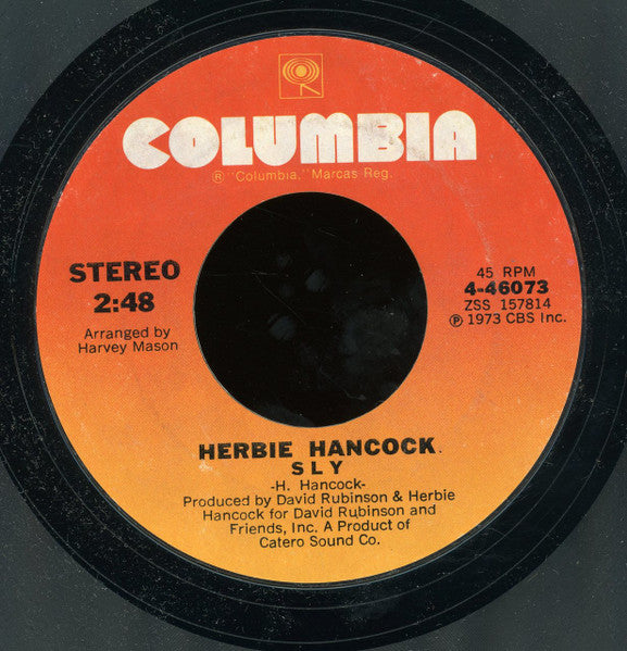 Herbie Hancock : Watermelon Man / Sly (7", Styrene, Pit)