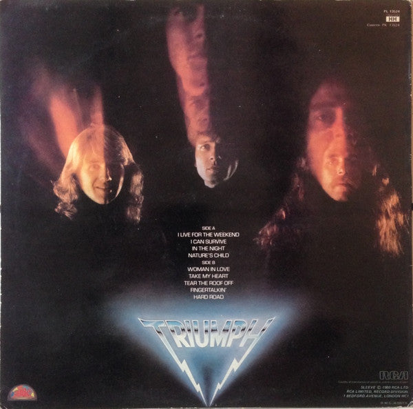 Triumph (2) : Progressions Of Power (LP, Album)