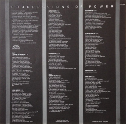 Triumph (2) : Progressions Of Power (LP, Album)