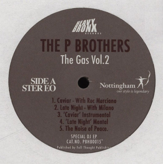 The P Brothers* : The Gas Vol. 2 (12", EP)