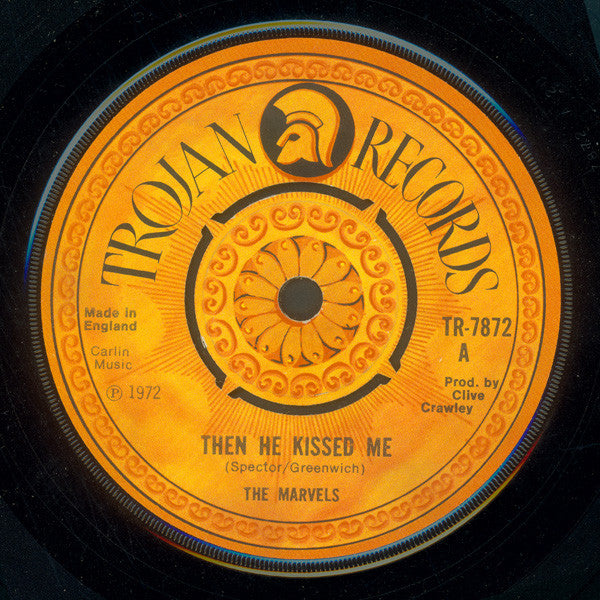 The Marvels : Then He Kissed Me / All The Day Long (7")