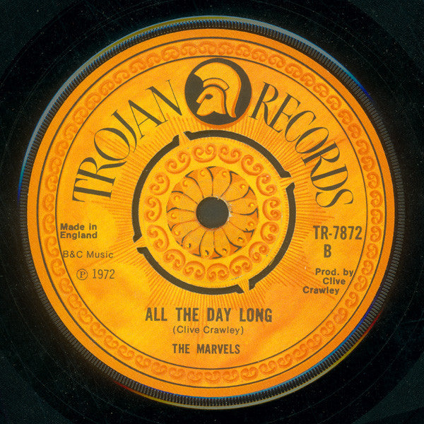 The Marvels : Then He Kissed Me / All The Day Long (7")