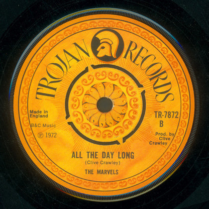 The Marvels : Then He Kissed Me / All The Day Long (7")