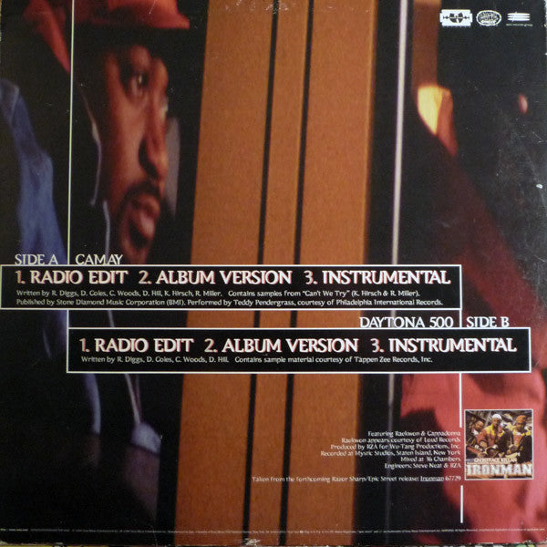 Ghostface Killah : Camay / Daytona 500 (12", Promo)