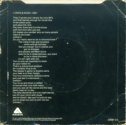 Gil Scott-Heron & Brian Jackson : Show Bizness (7")