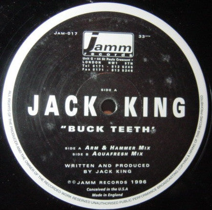 Jack King : Buck Teeth (12")
