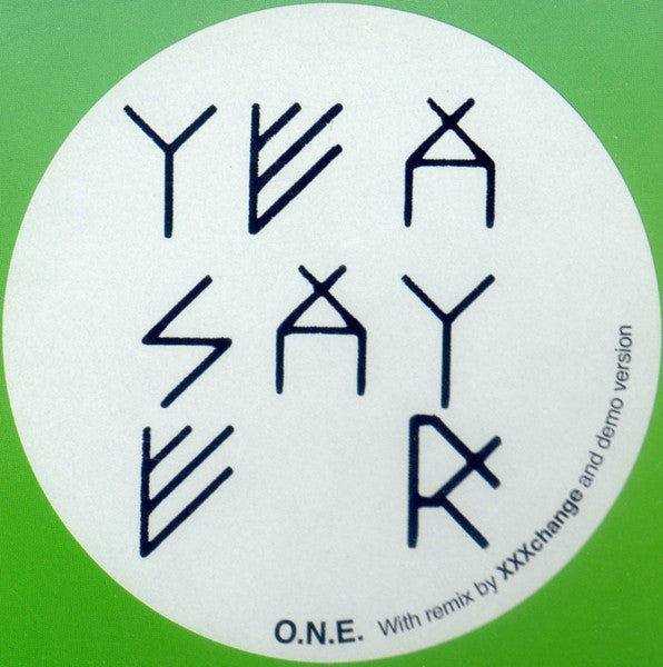 Yeasayer : O.N.E. (12", RSD, Ltd)