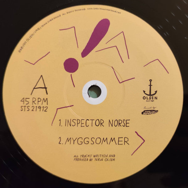 Todd Terje : It's The Arps EP (12", EP, RE)