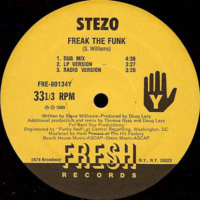 Stezo : Freak The Funk (12", Single)