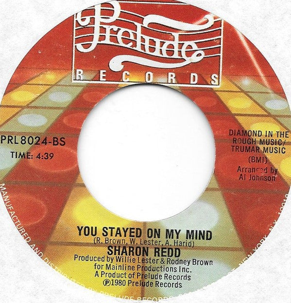 Sharon Redd : Can You Handle It (7", Styrene)