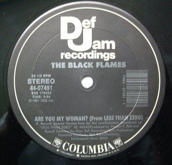 The Black Flames / Public Enemy : Are You My Woman / Bring The Noise (12")