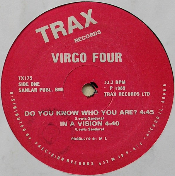 Virgo Four : Do You Know Who You Are? (12")