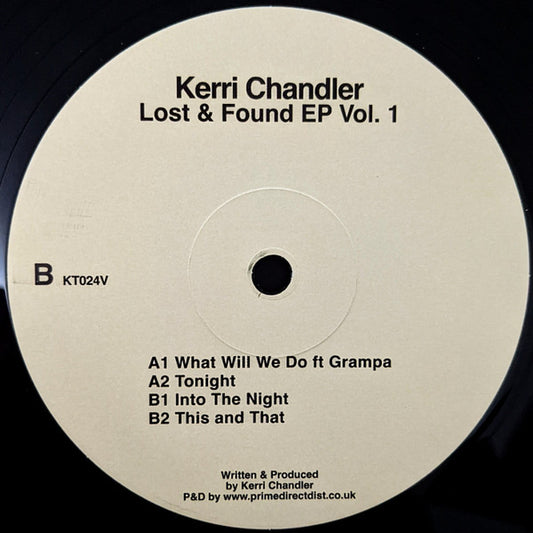 Kerri Chandler : Lost & Found EP Vol. 1 (12", EP)